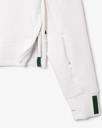 Short Cut Cotton Hoodie Product Image