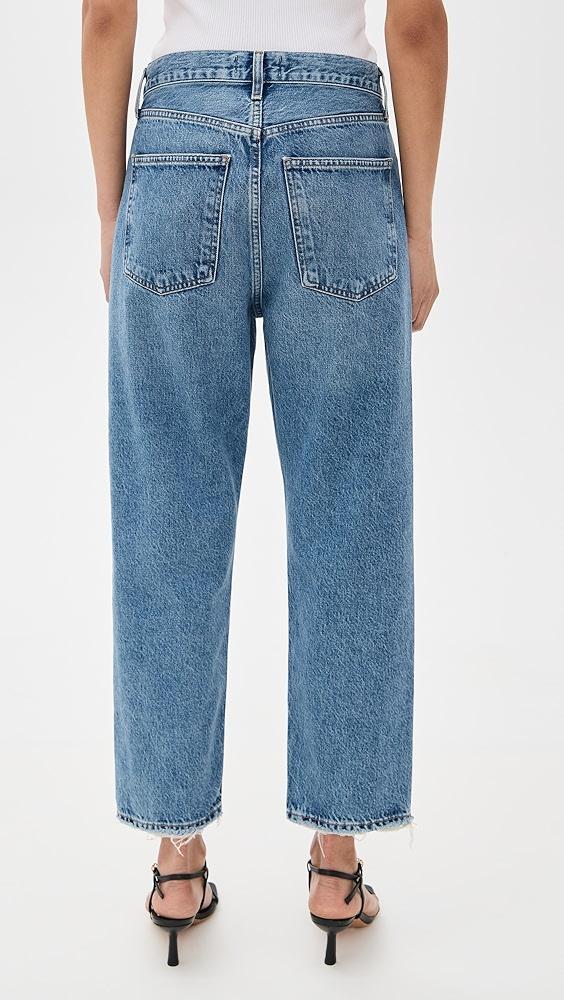 AGOLDE 90s Crop Mid Rise Loose Straight Jeans | Shopbop Product Image
