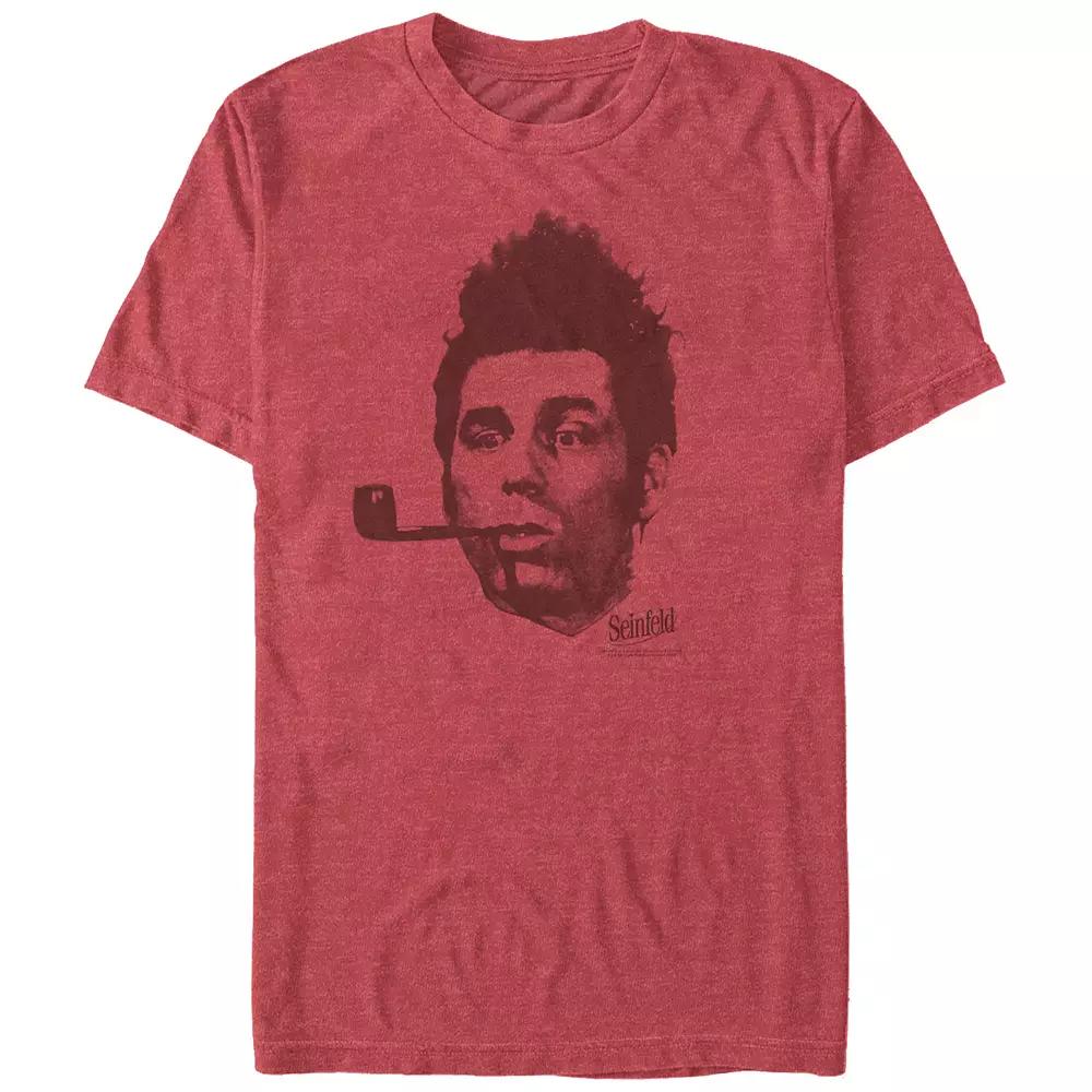 Big & Tall Seinfeld Kramer Pipe Face Graphic Tee, Men's,  Product Image