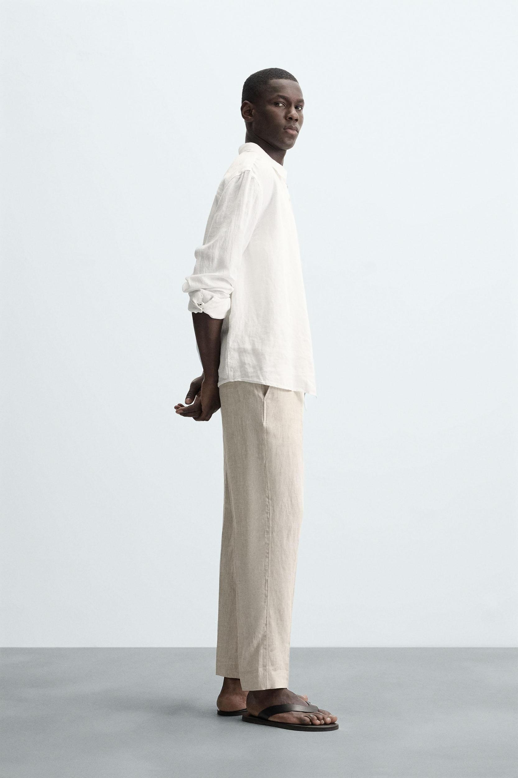 100% LINEN PANTS Product Image