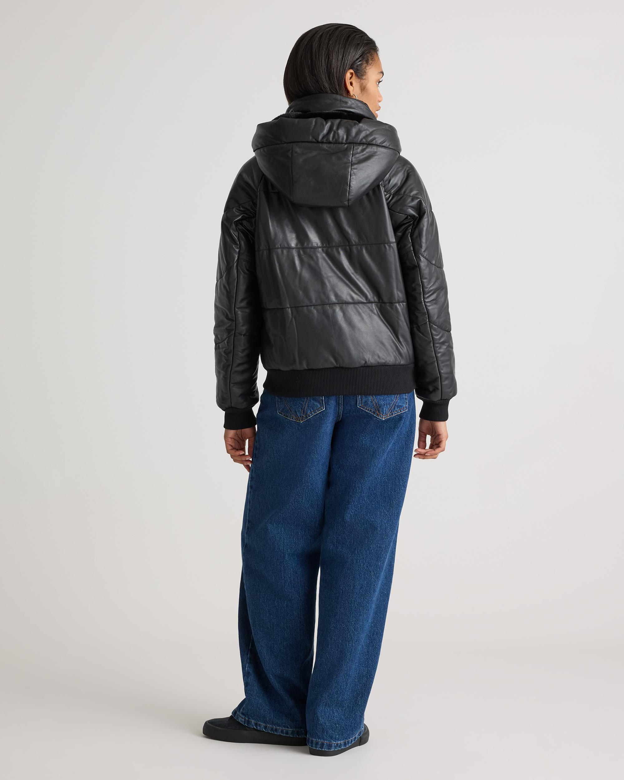 Quince | Women's Puffer Jacket Leather Product Image