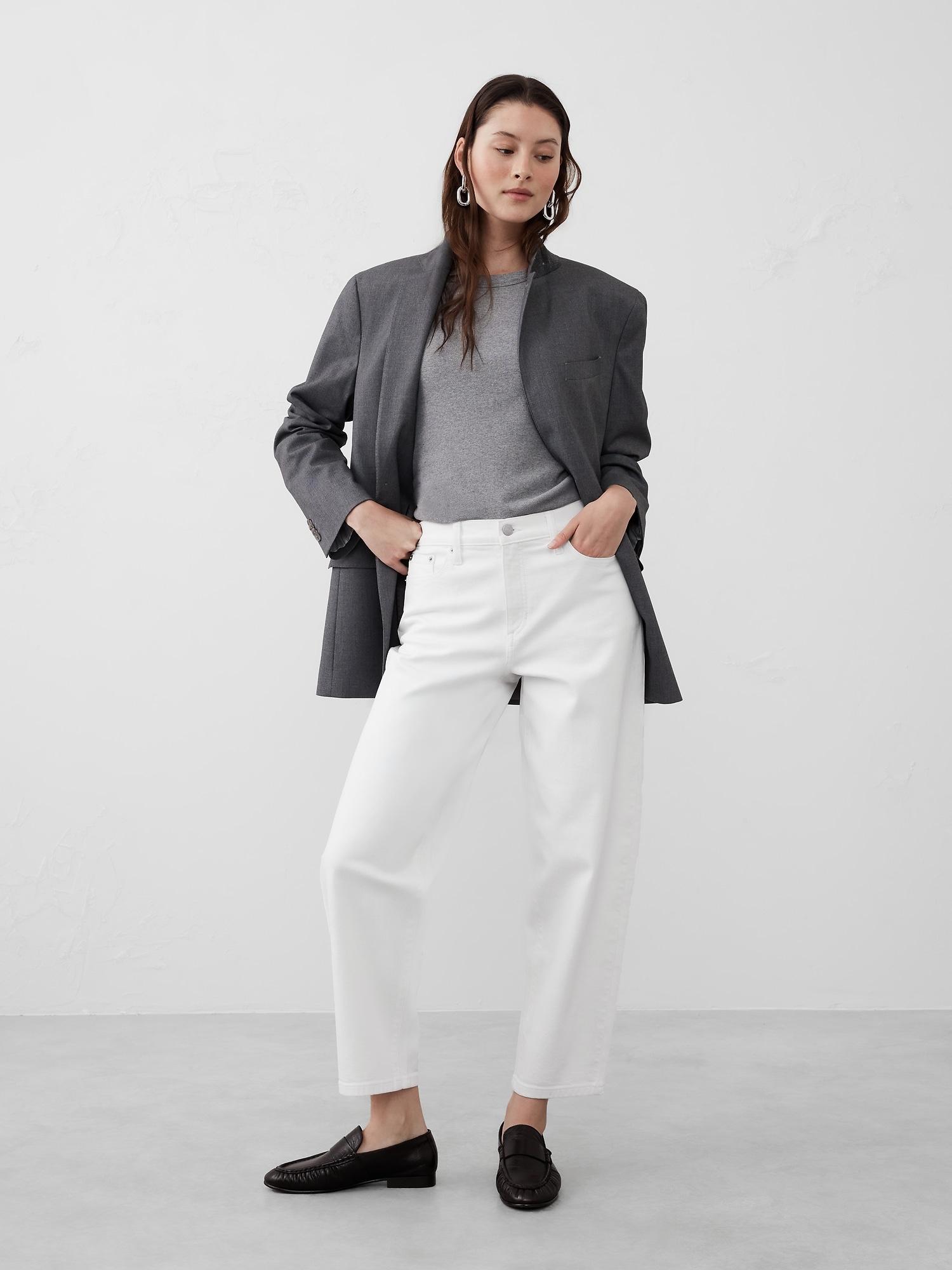 Slim Barrel High-Rise Jean Product Image