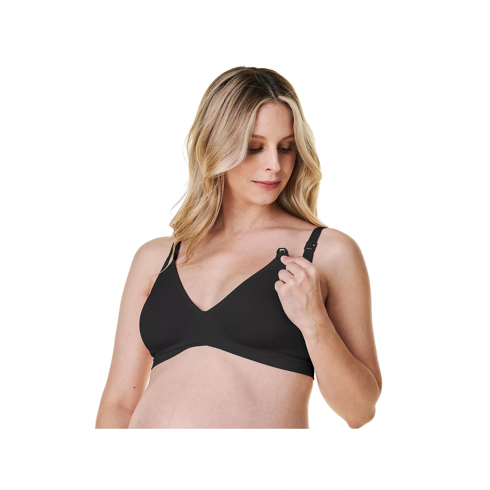 Women's Bravado Designs V-Neck Maternity & Nursing Bra 11046BA,  Product Image