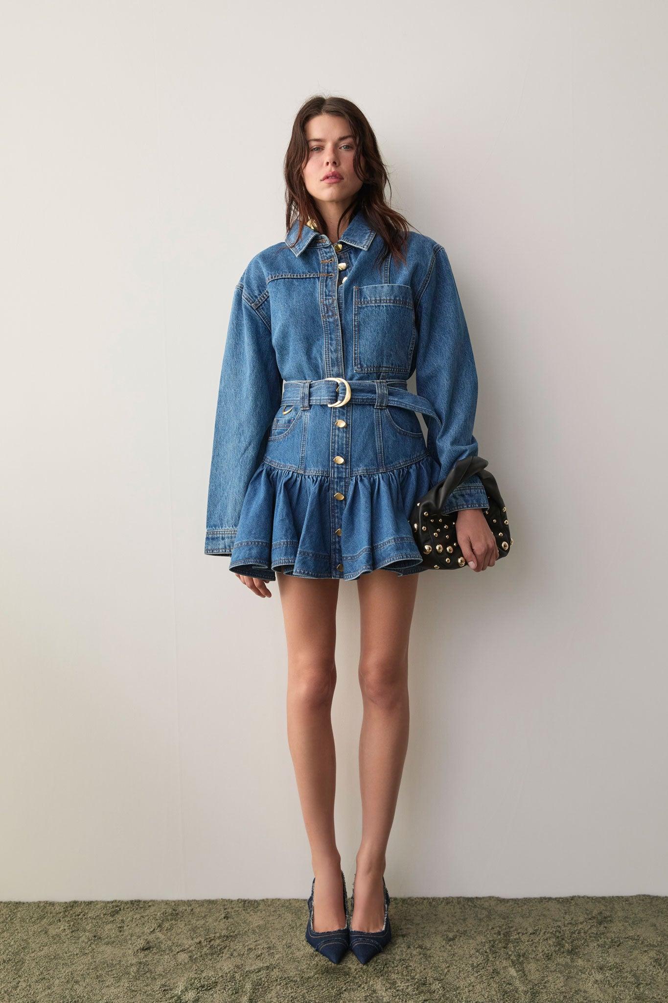 Rylan Long Sleeve Denim Shirt Product Image