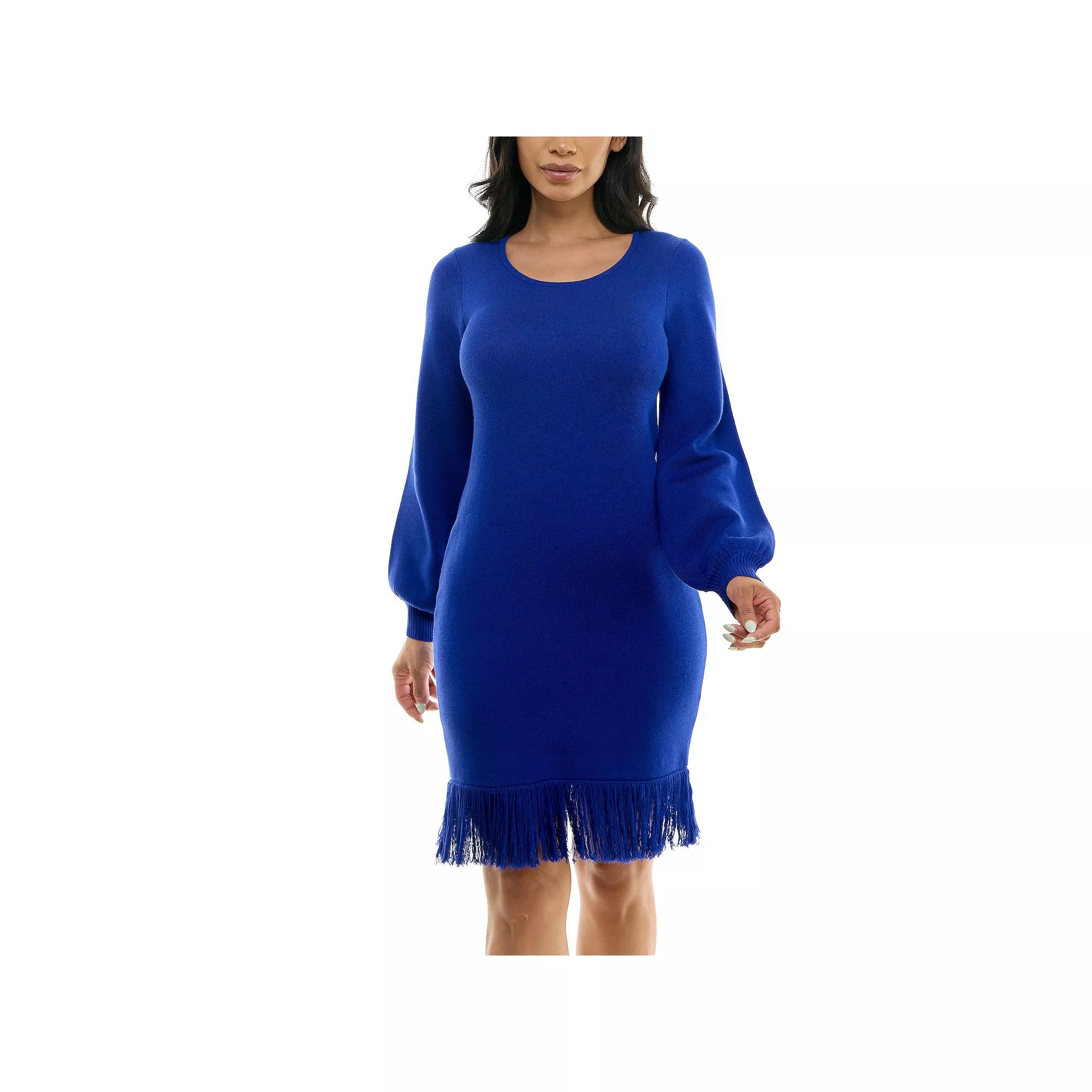 Women's Nina Leonard Sheath Sweater Dress,  Product Image