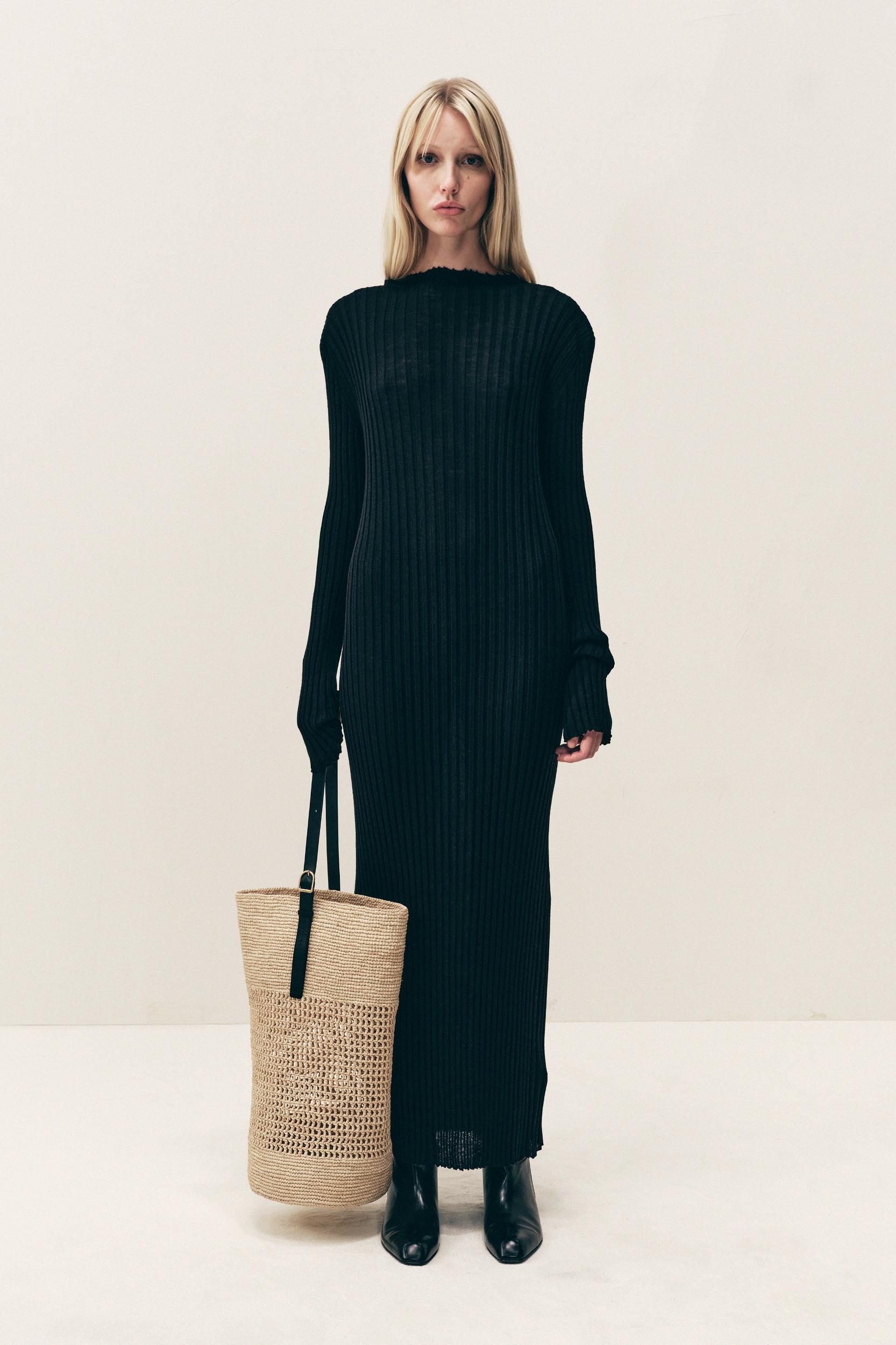 Sigrid Dress in Black Product Image