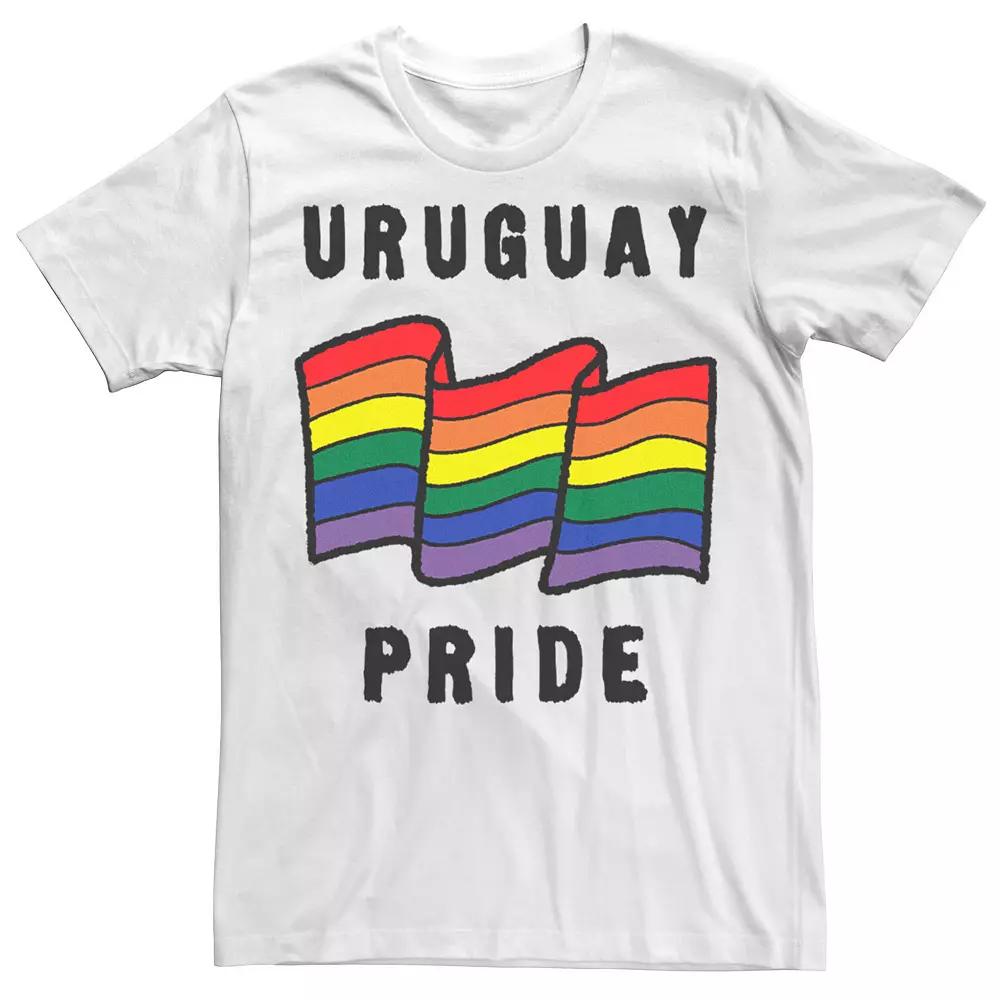 Men's Gonzales Uruguay Pride Sketched Flag Tee,  Product Image