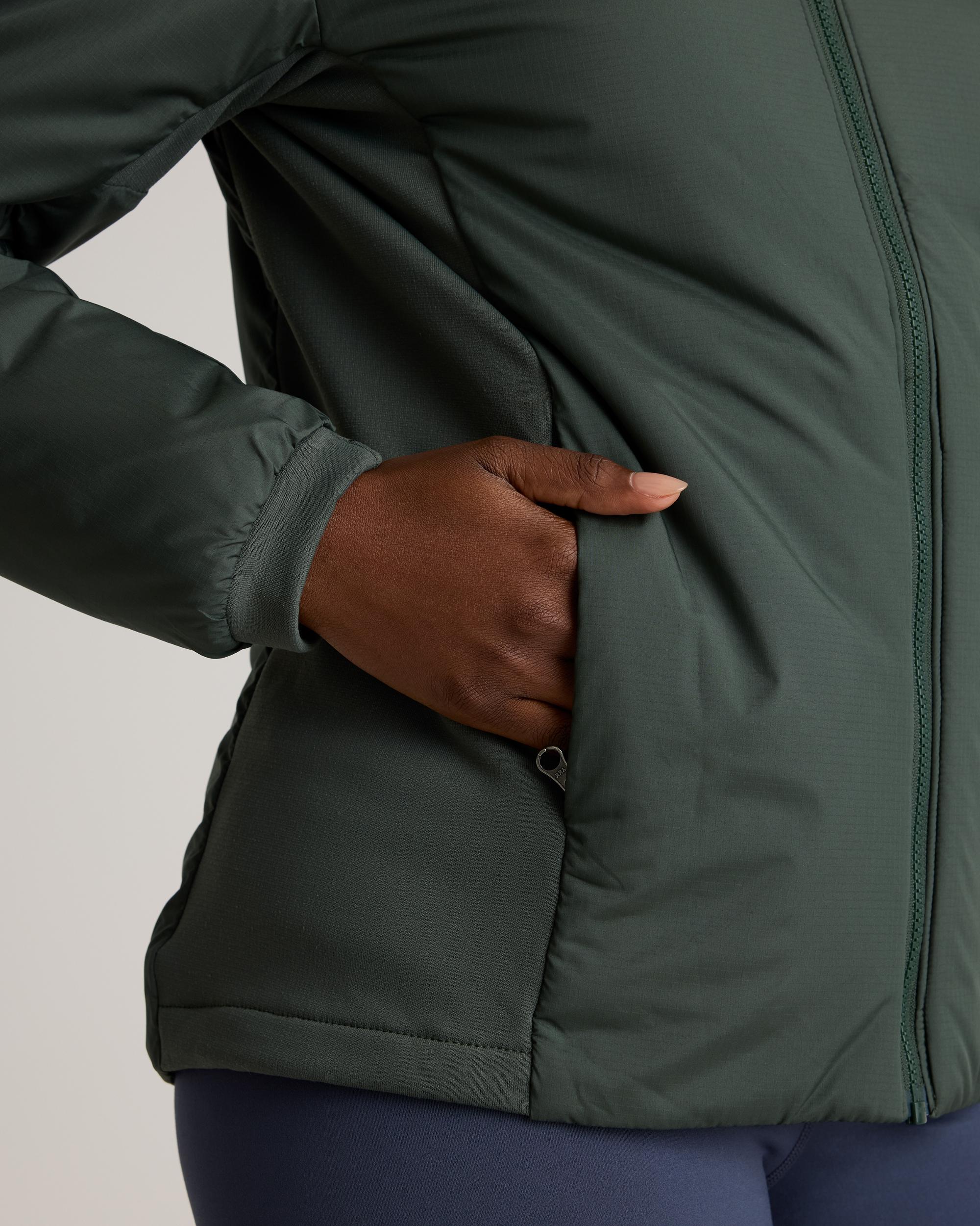 Quince | Women's Hybrid Insulated Lightweight Hooded Jacket 100% Polyester Product Image