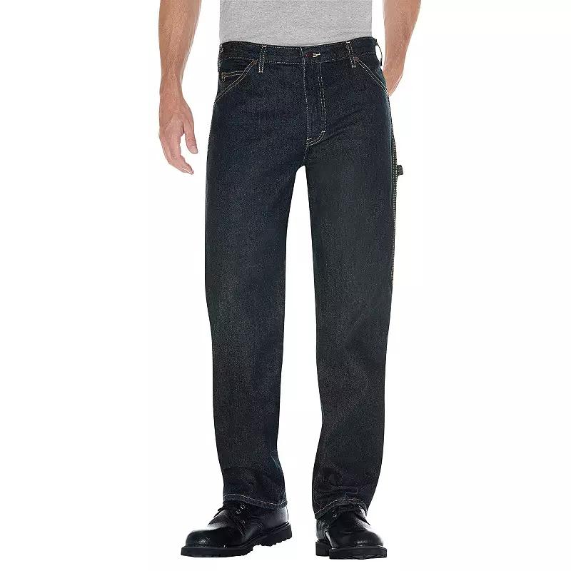 Men's Dickies Relaxed Fit Denim Carpenter Jeans,  Product Image