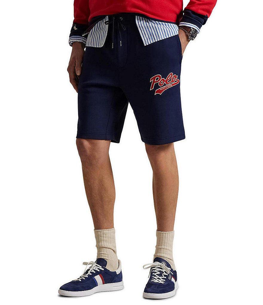 Polo Ralph Lauren Logo Double-Knit 9#double; Inseam Shorts Product Image