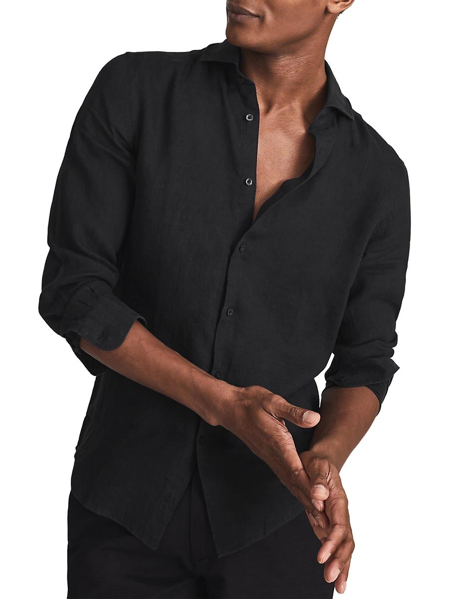 Mens Ruban Linen Shirt Product Image