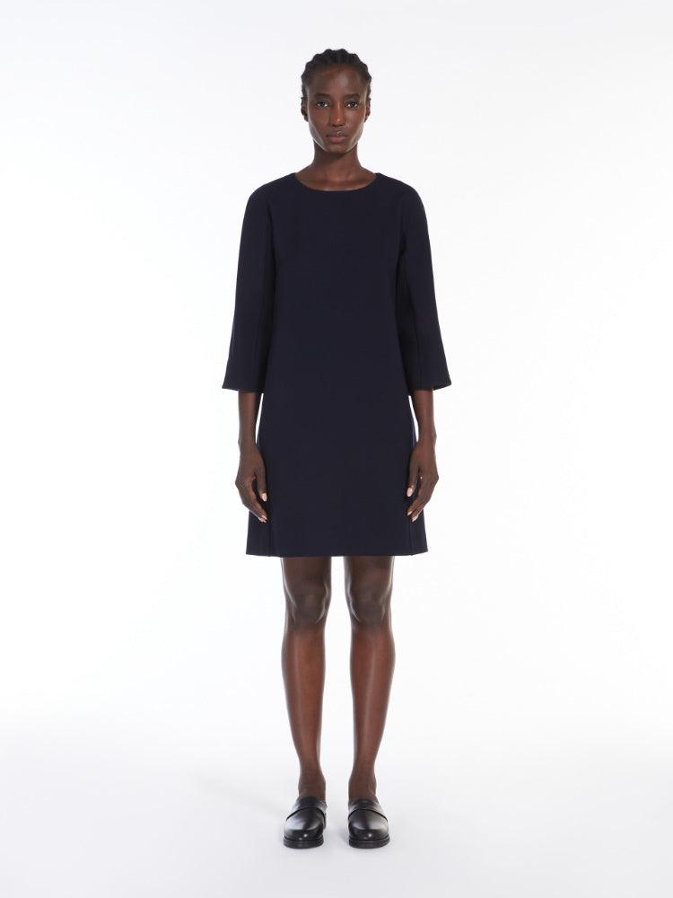 Max Mara Short Milan-Stitch Jersey Dress Product Image