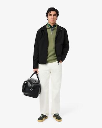 Water-Repellent Harrington Windbreaker Jacket Product Image