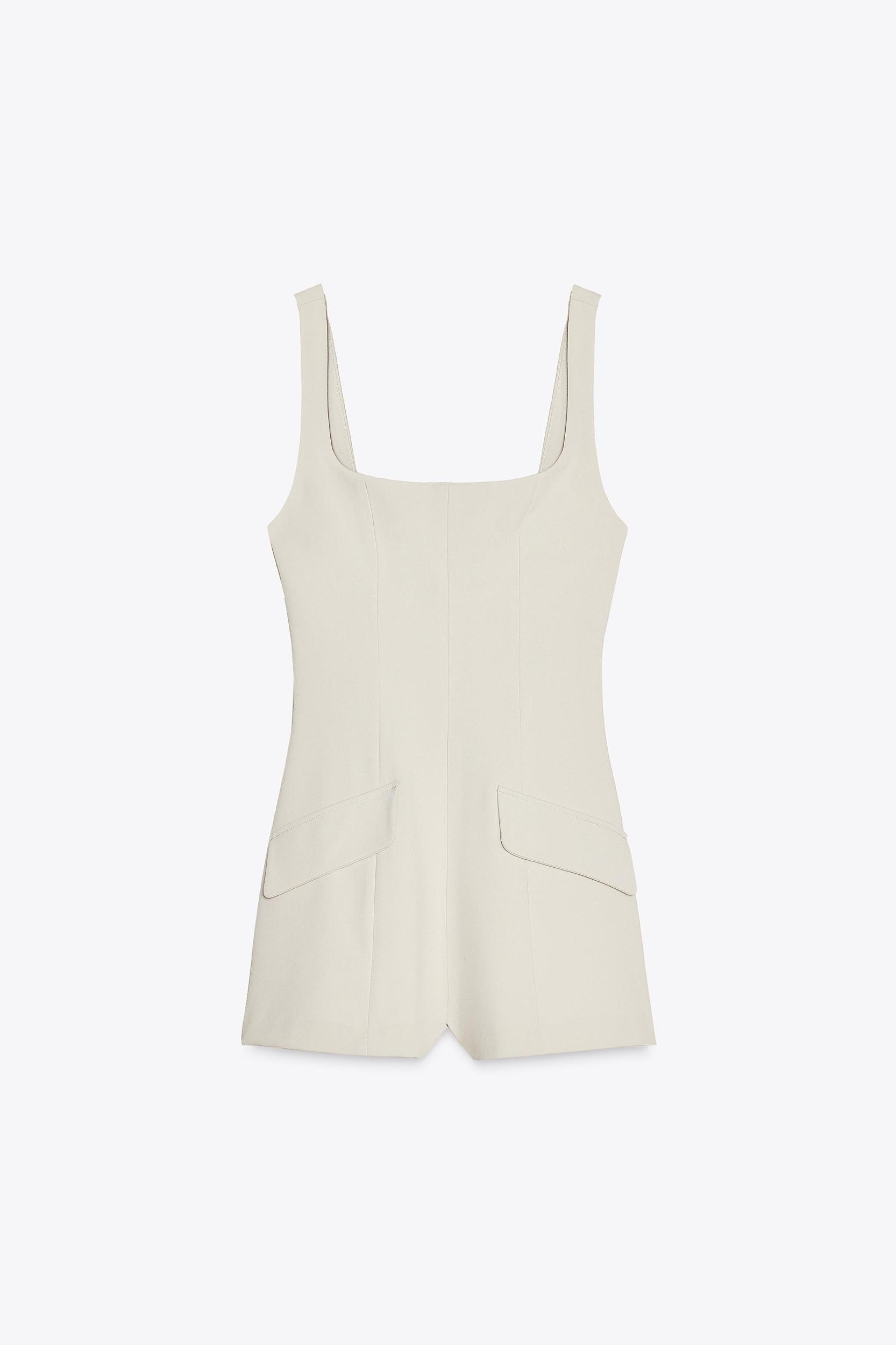 SHORT JUMPSUIT WITH STRAPS Product Image