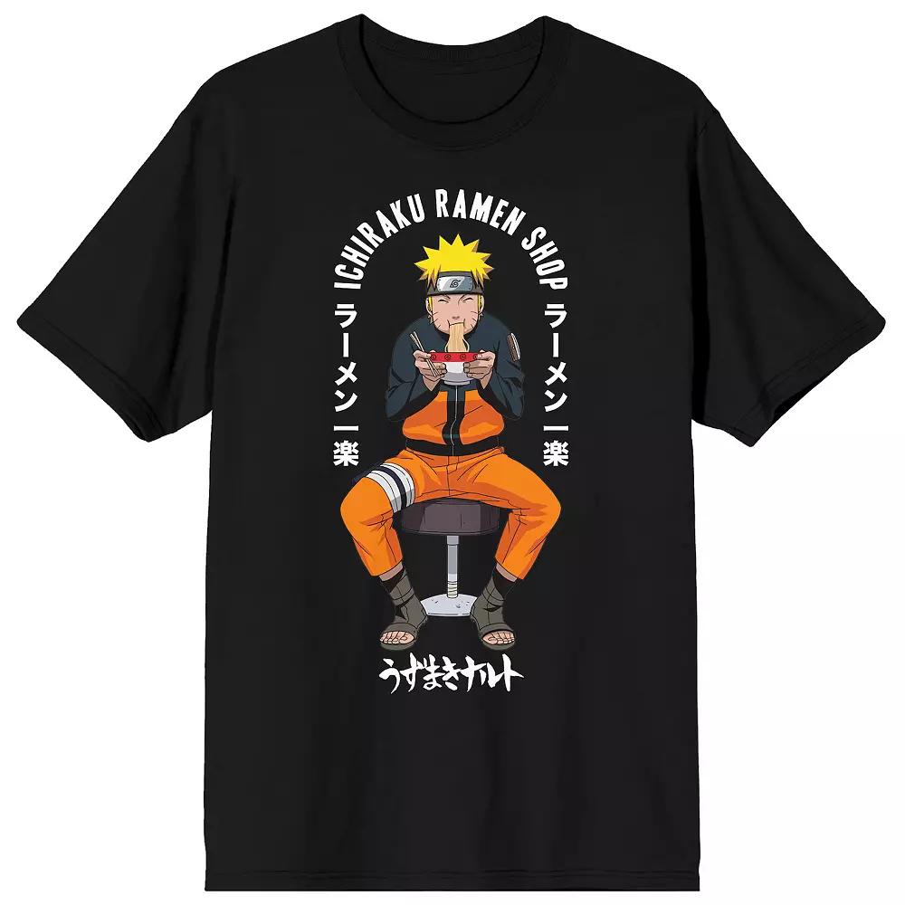 Men's Naruto Shippuden Anime Ramen Shop Graphic Tee,  Product Image