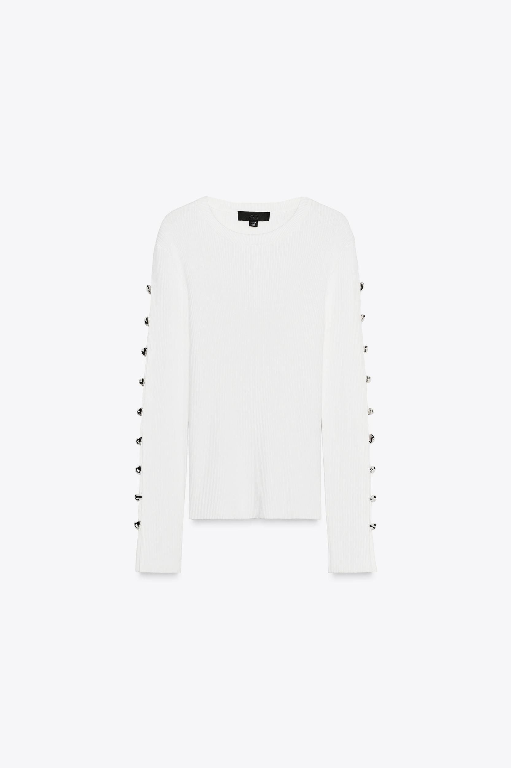 RIBBED KNIT TOP Product Image