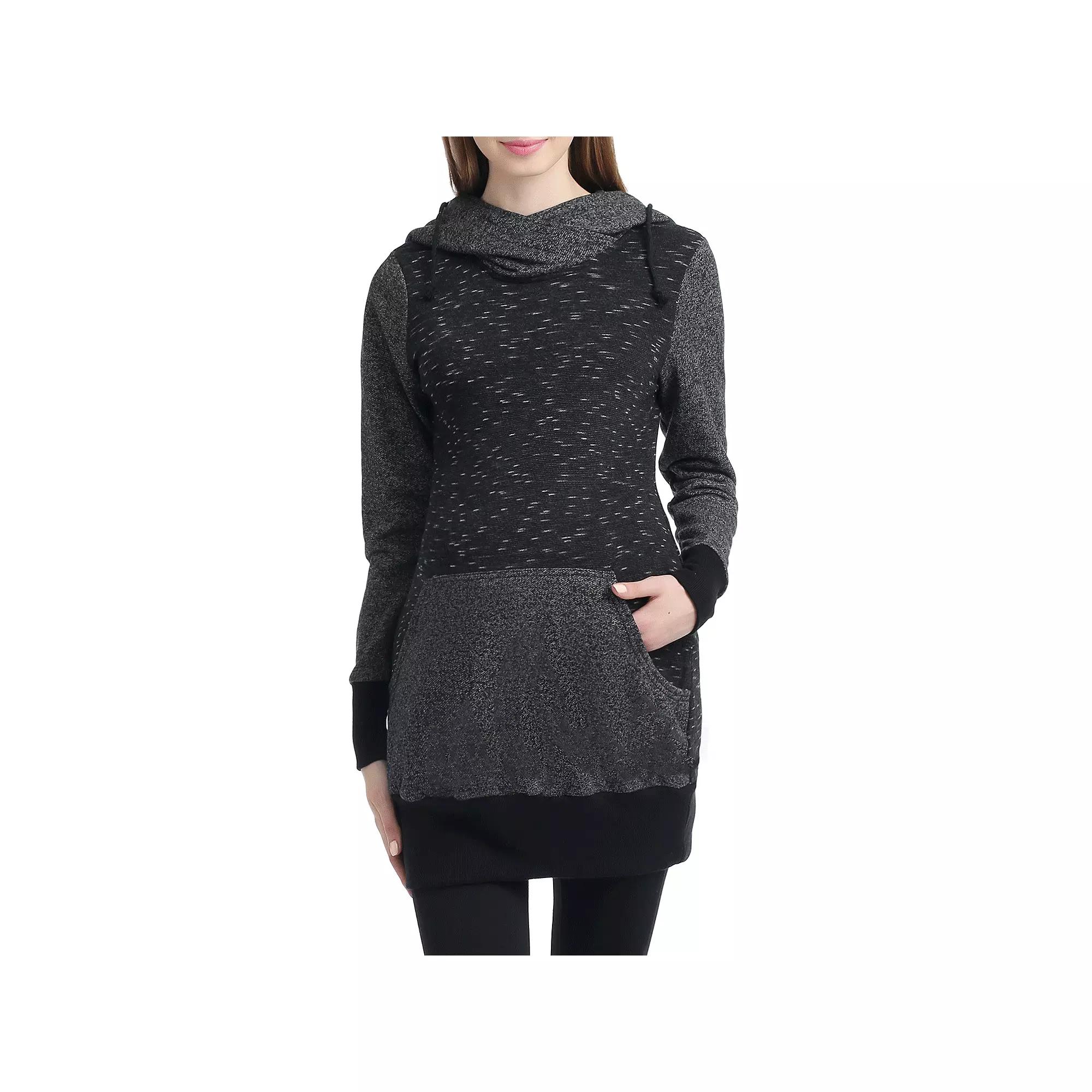 Maternity Pokkori Wrap Collar Hoodie, Women's,  Product Image