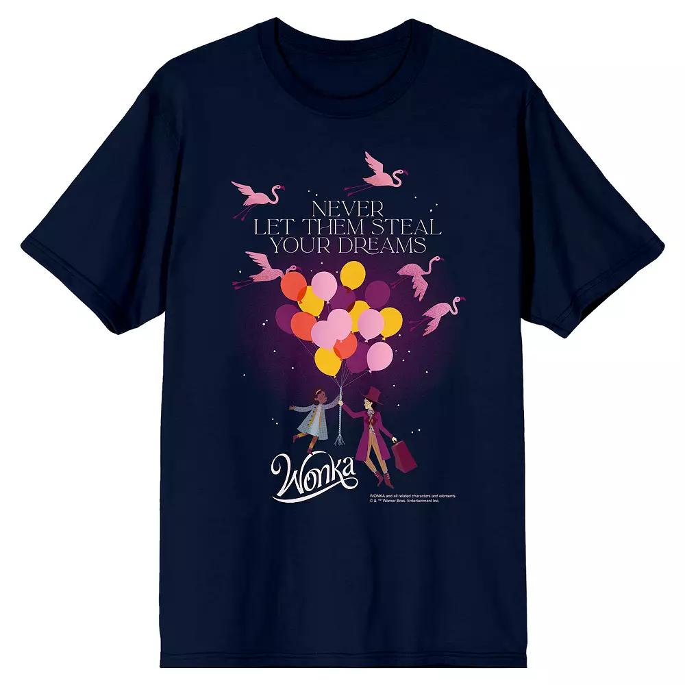 Men's Wonka 2023 Never Let Them Steal Your Dreams Tee,  Product Image