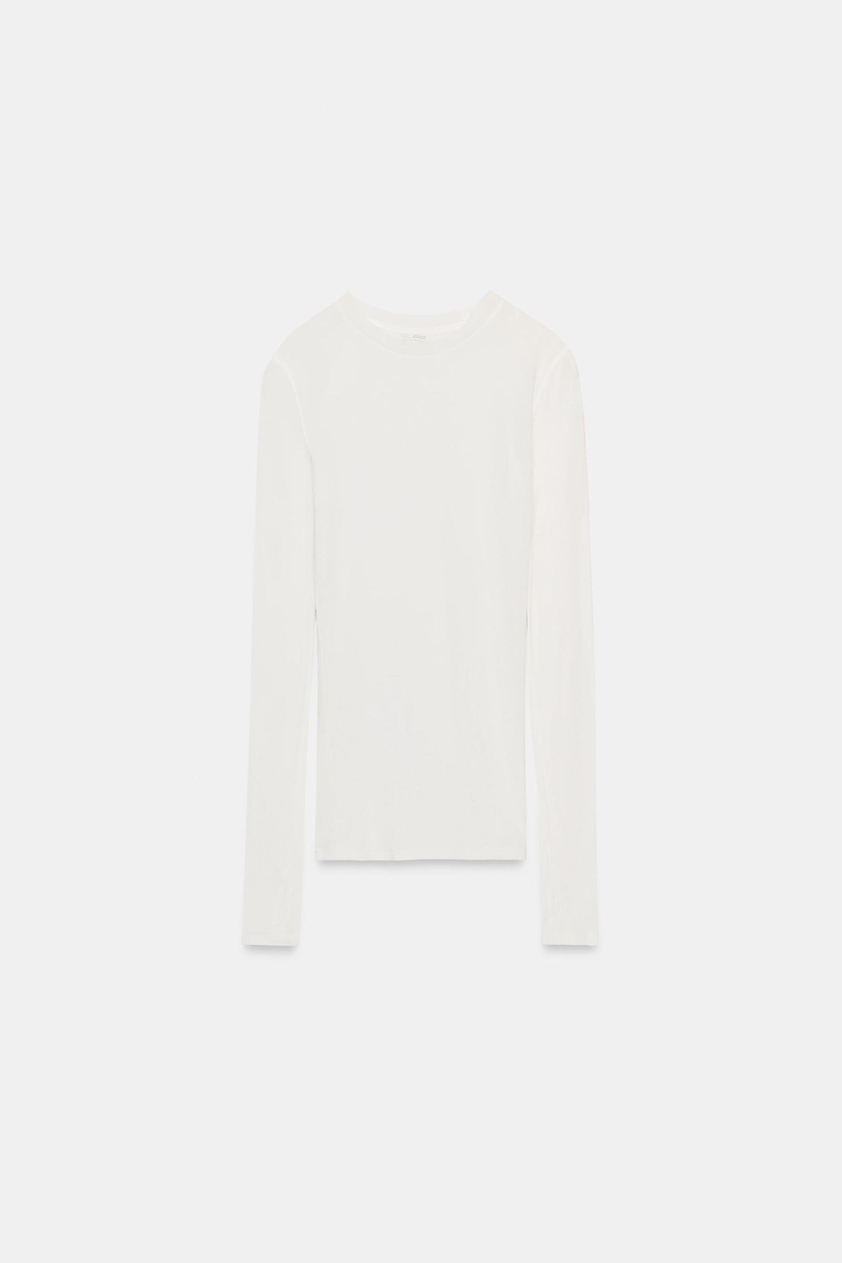 COTTON LONG SLEEVE T-SHIRT Product Image