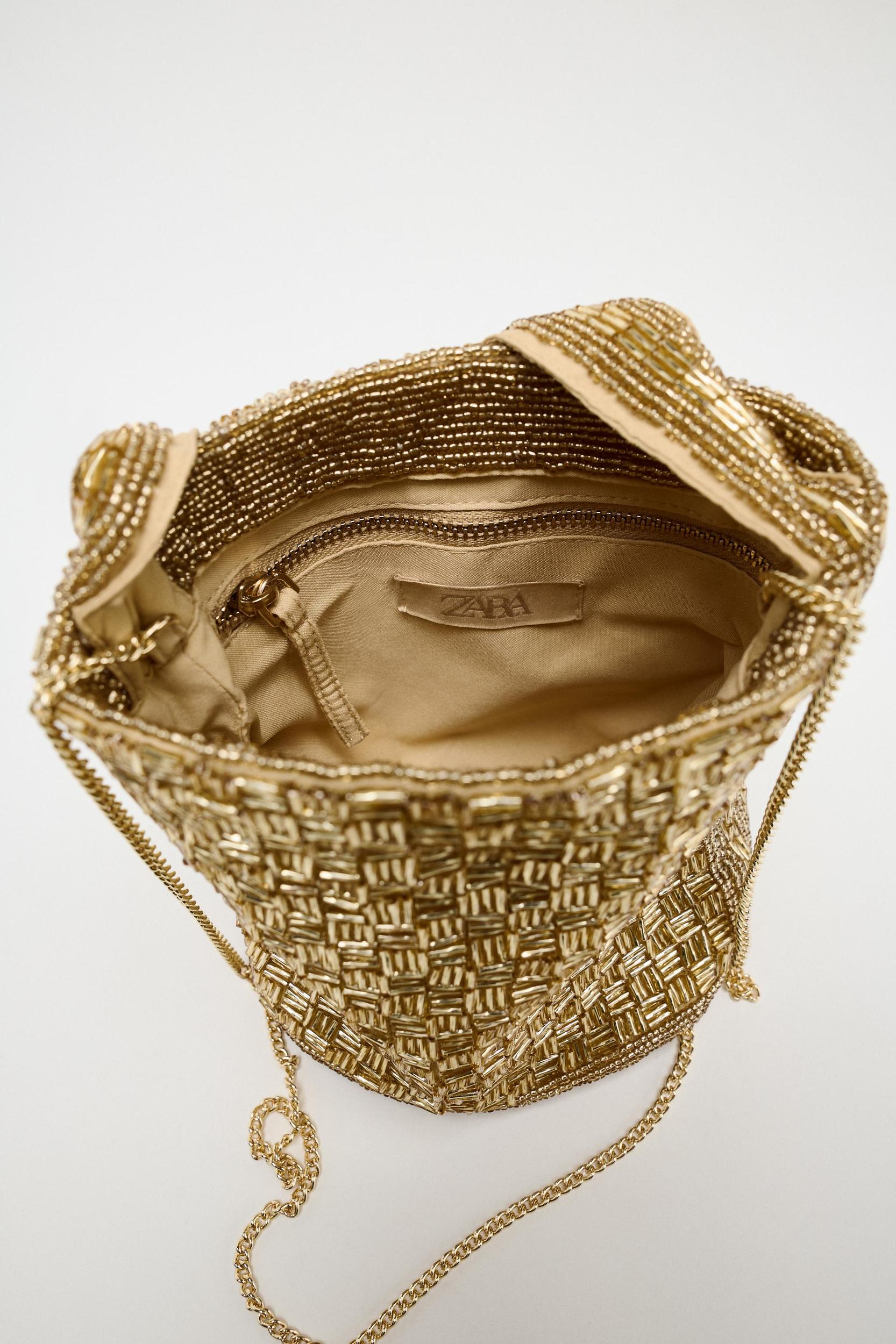 SEQUIN MINI BUCKET BAG Product Image