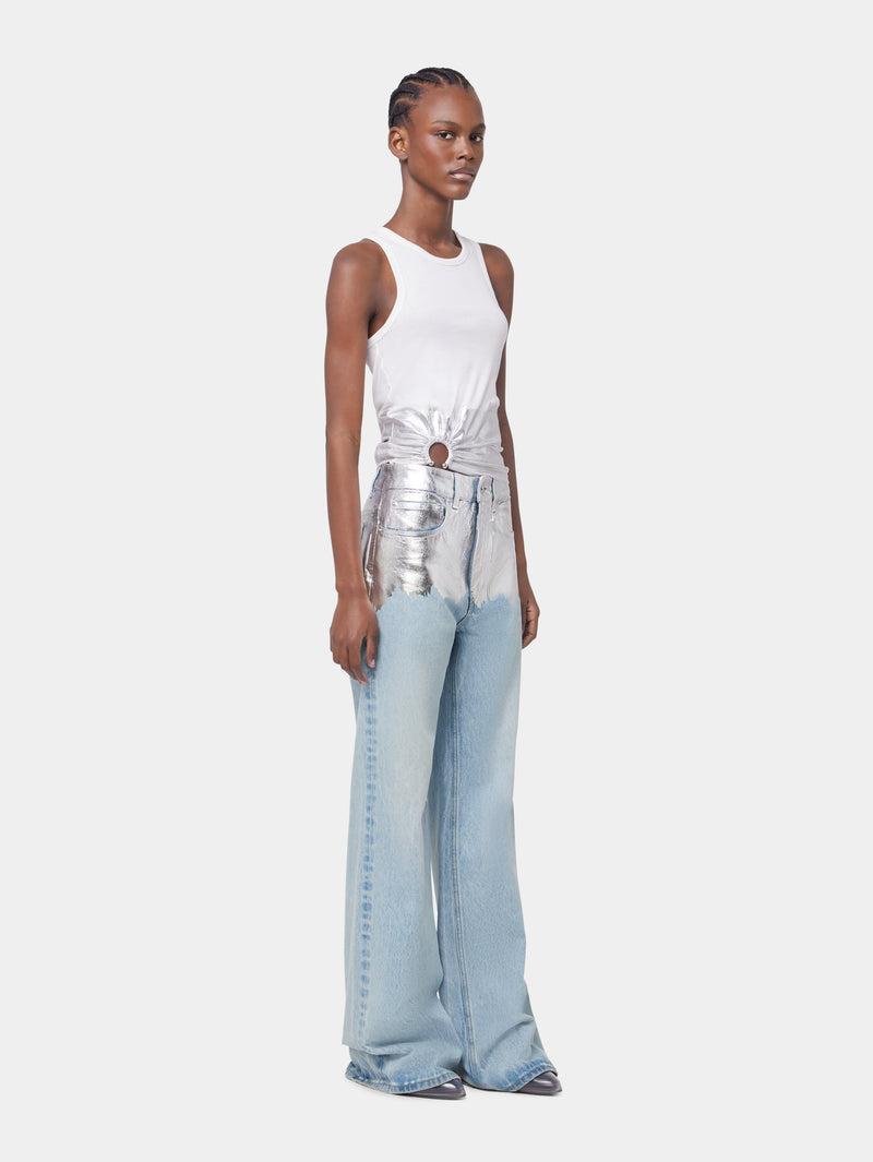 BAGGY TROUSERS IN DENIM Product Image