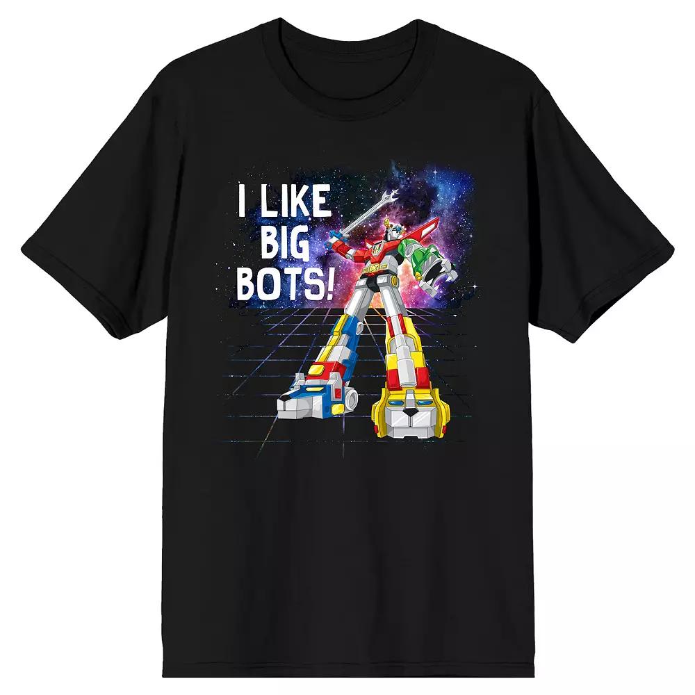 Men's Voltron I Like Big Bots Tee,  Product Image