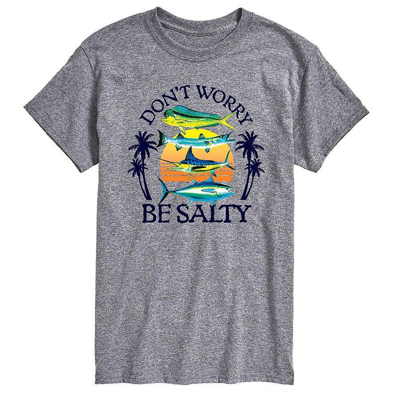 Men's Don't Worry Be Salty Graphic Tee,  Product Image