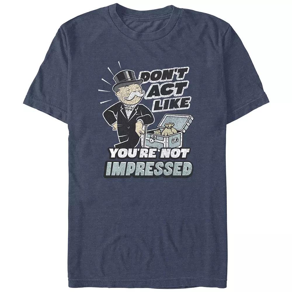 Men's Monopoly Don't Act Like You're Not Impressed Graphic Tee,  Product Image