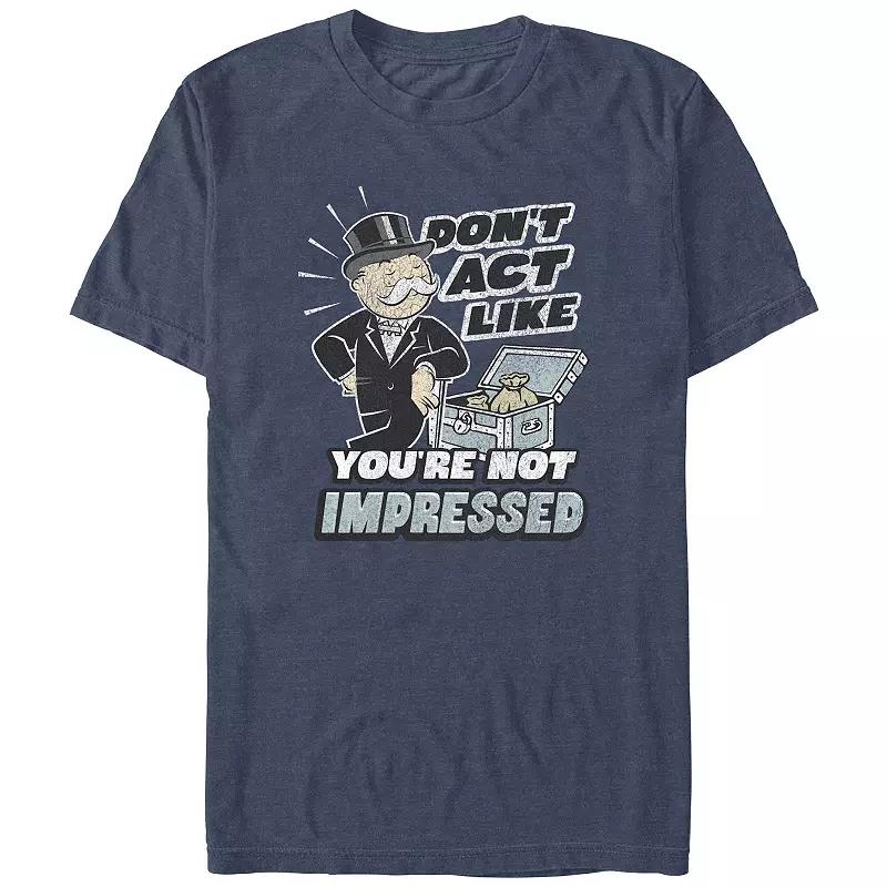 Men's Monopoly Don't Act Like You're Not Impressed Graphic Tee,  Product Image