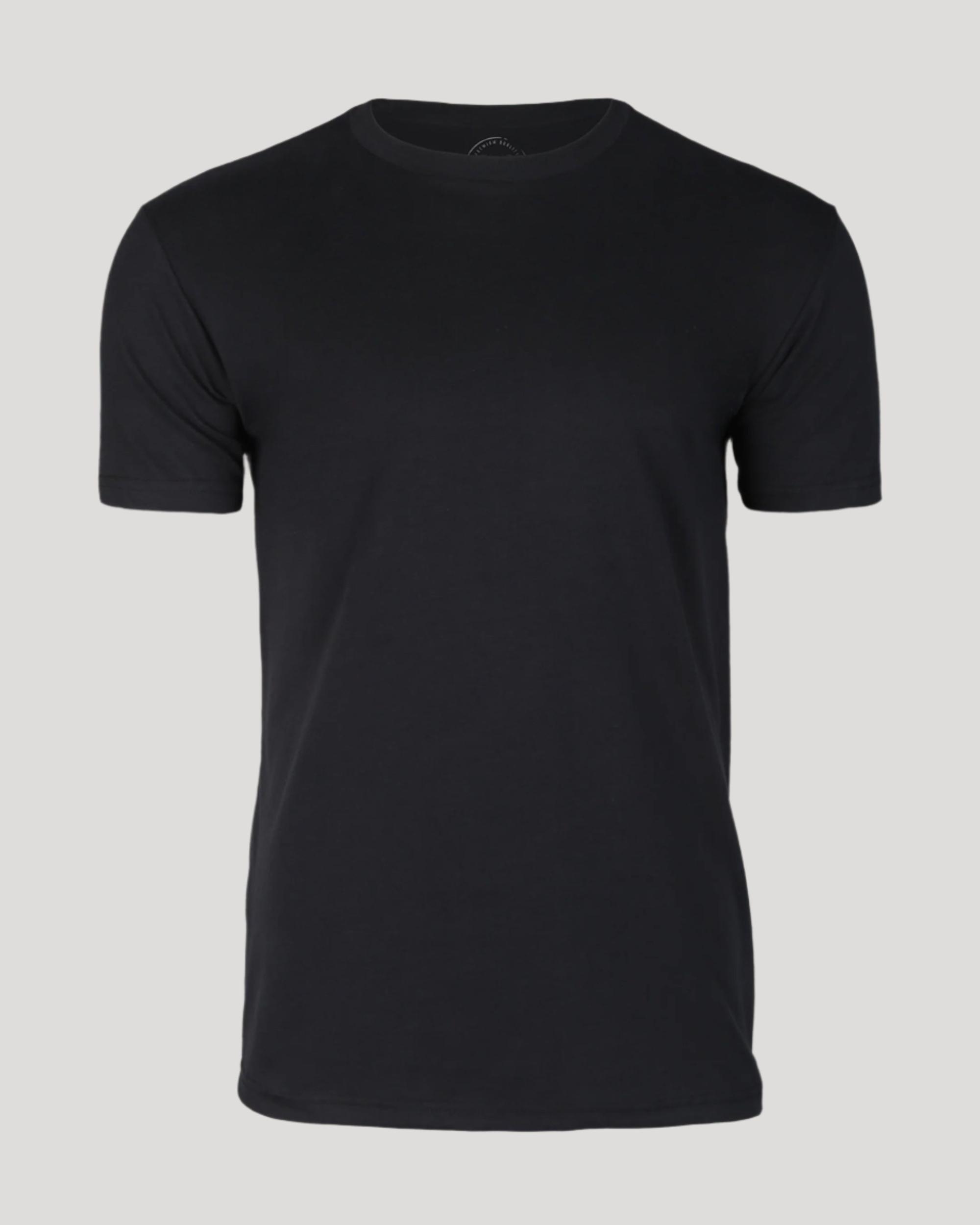 Black Classic Crew Neck Product Image