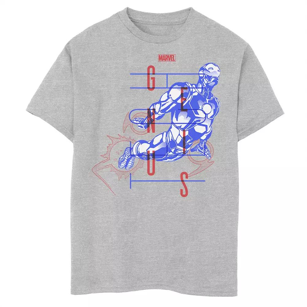 Boys 6-20 Marvel Iron Man Genius Sketch Bold Poster Graphic Tee, Boy's,  Product Image