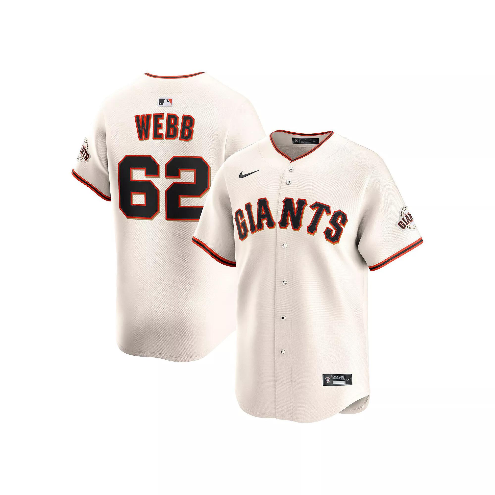 Willy Adames San Francisco Giants Nike Mens Dri-FIT ADV MLB Limited Jersey | LM25GIHOGI9-62L Product Image