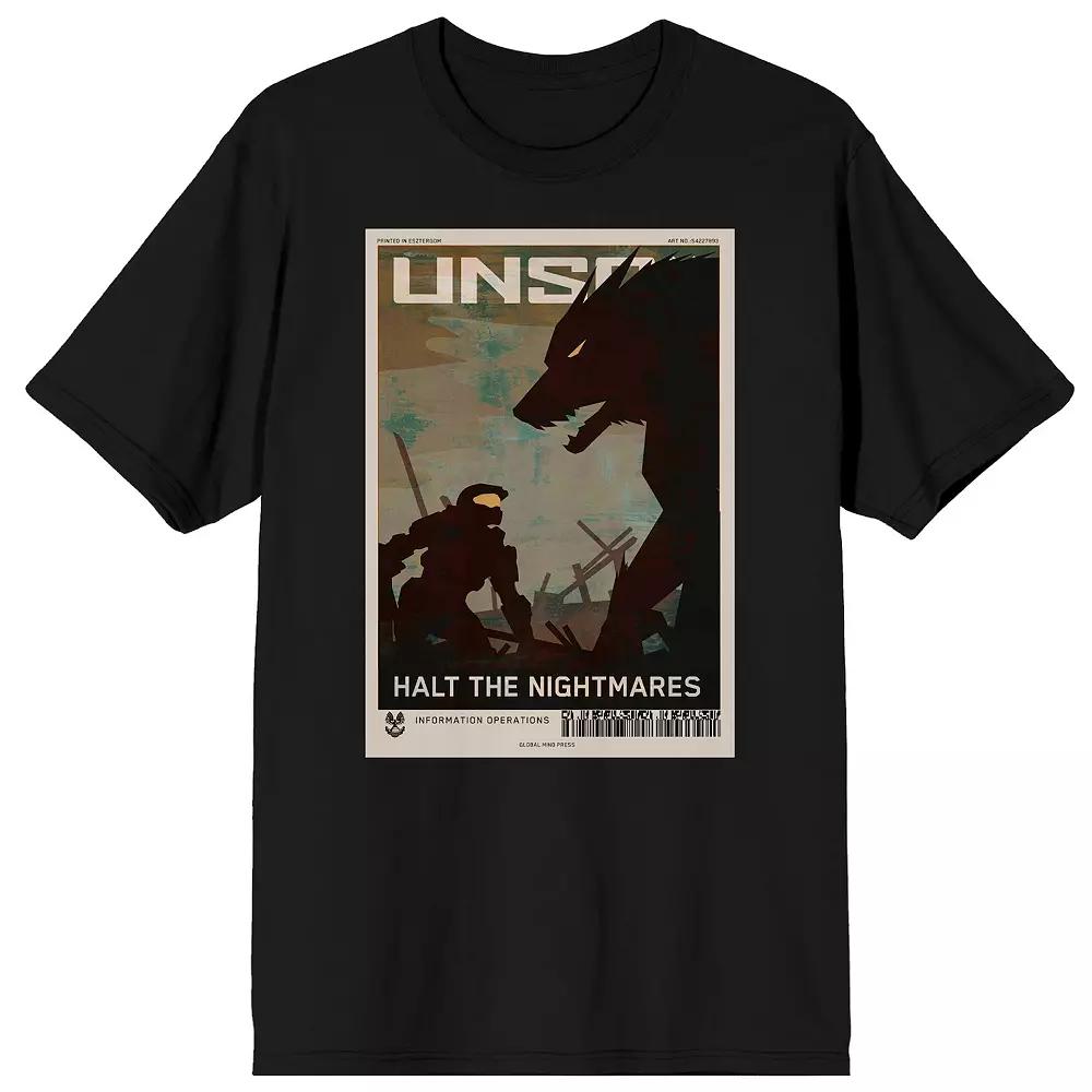 Men's Halo UNSC Soldier Fighting Graphic Tee,  Product Image