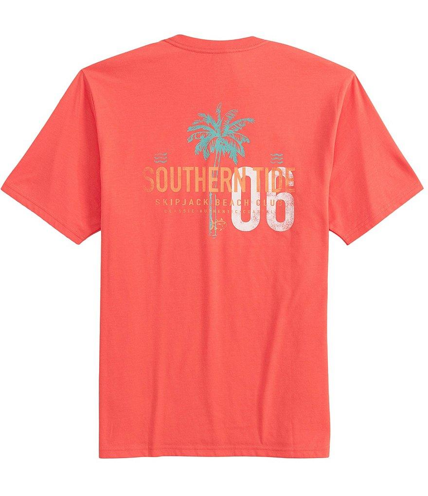 Southern Tide Palm Beach Club Short Sleeve Graphic T-Shirt Product Image