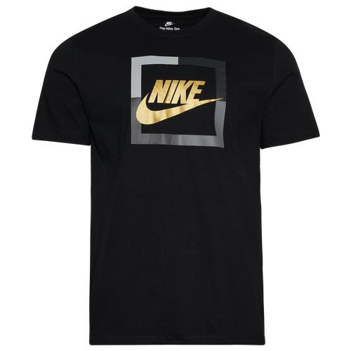 Nike Mens Nike Futura Block T-Shirt - Mens Old Royal/Grey Product Image