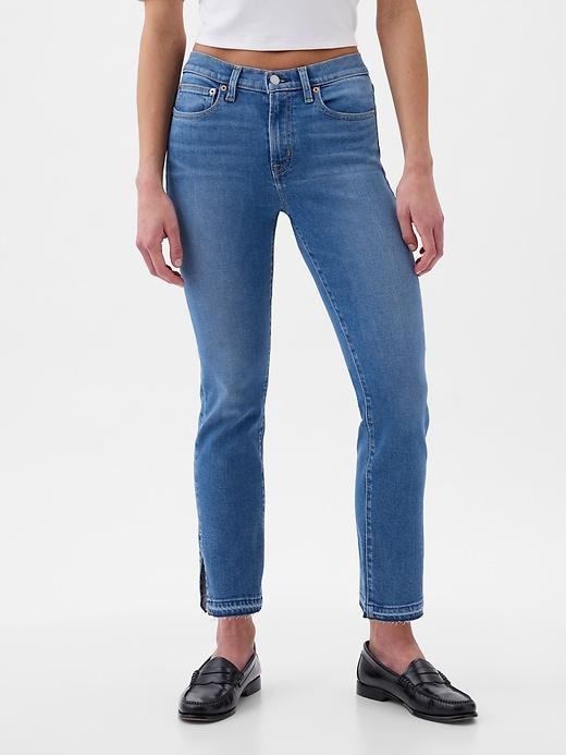 Mid Rise Vintage Slim Jeans Product Image