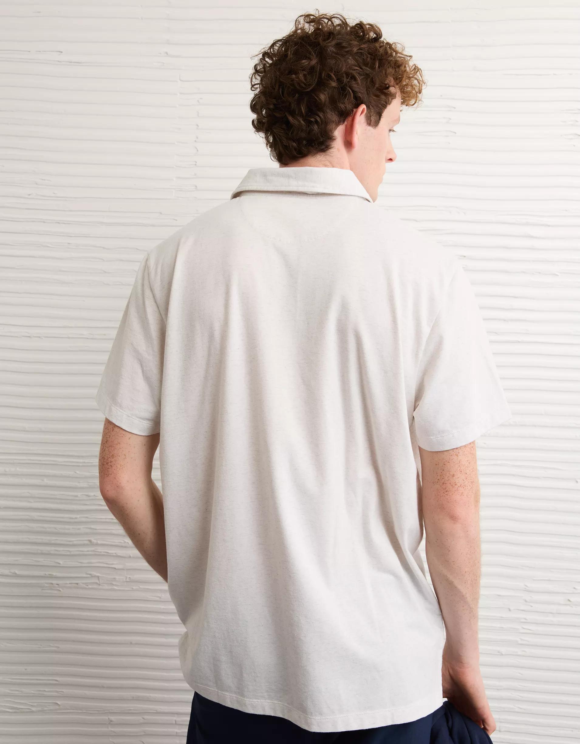 AE 24/7 Club Logo Polo Shirt Product Image