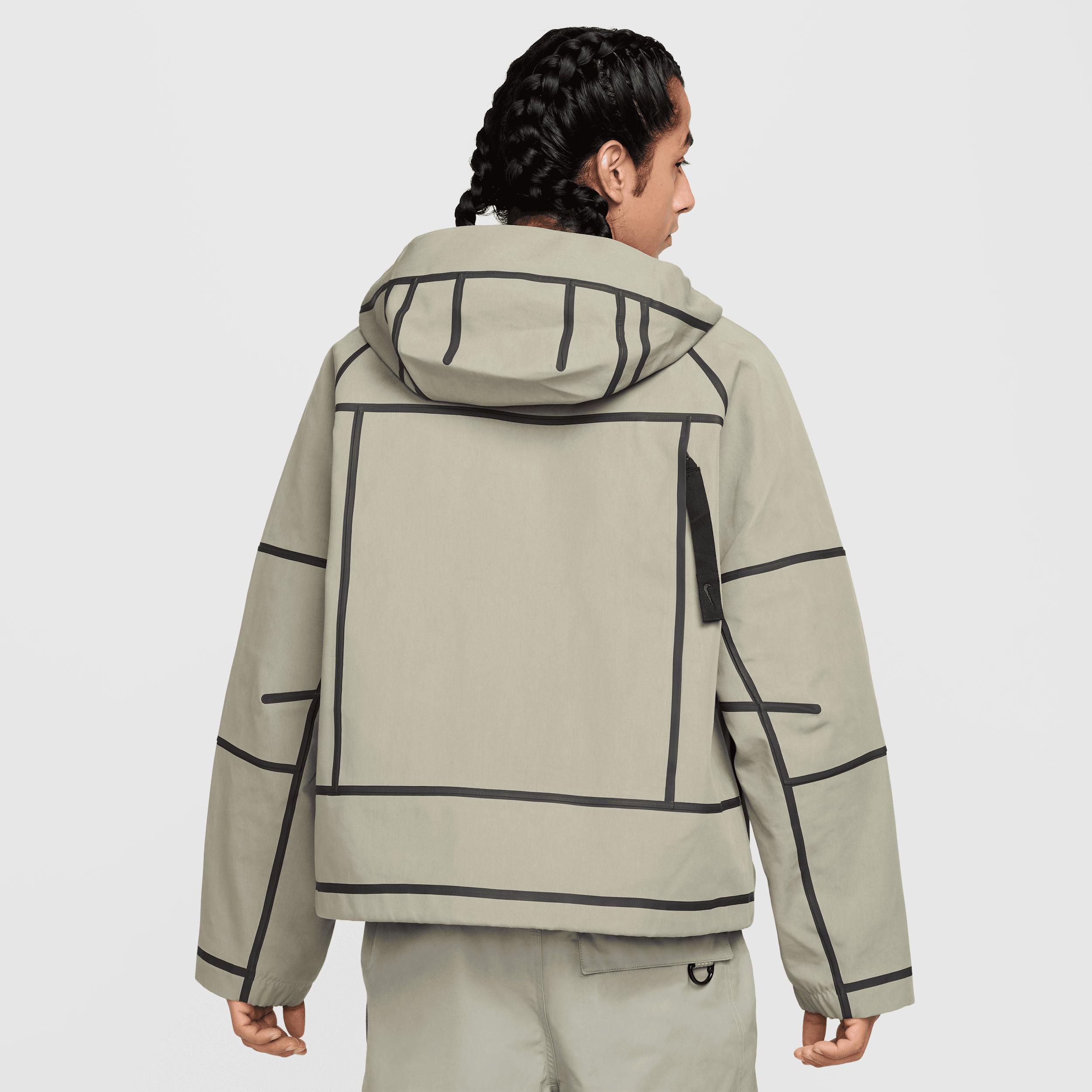 Nike Mens Tech Storm-FIT Hooded Rain Jacket | HM9473-320 Product Image