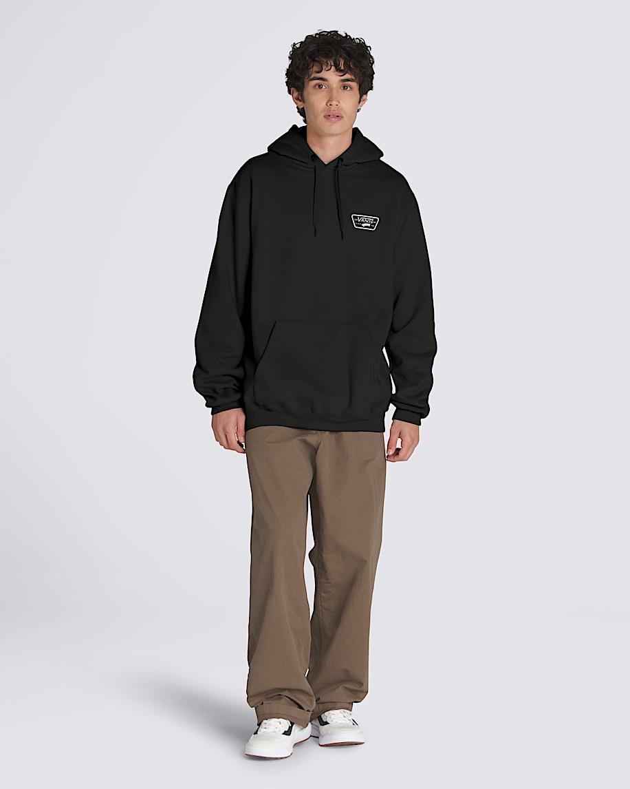 Full Patch Pullover Hoodie in Black| Vans US Product Image