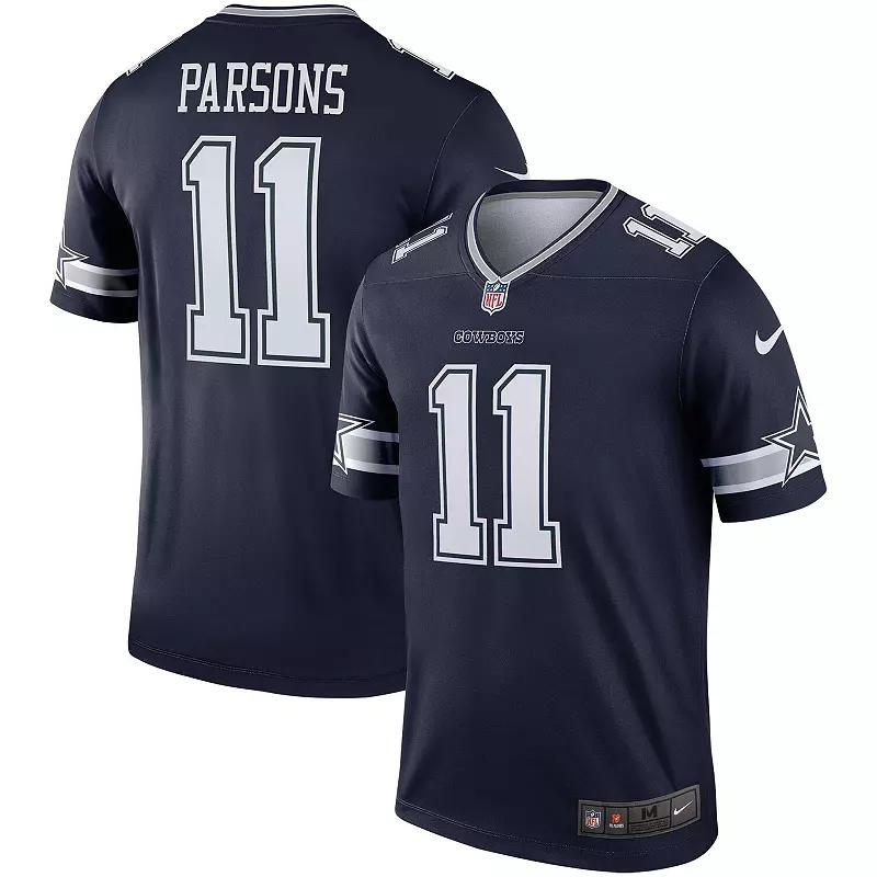 Men's Nike Micah Parsons Navy Dallas Cowboys Legend Jersey, Size: XL, Blue Product Image