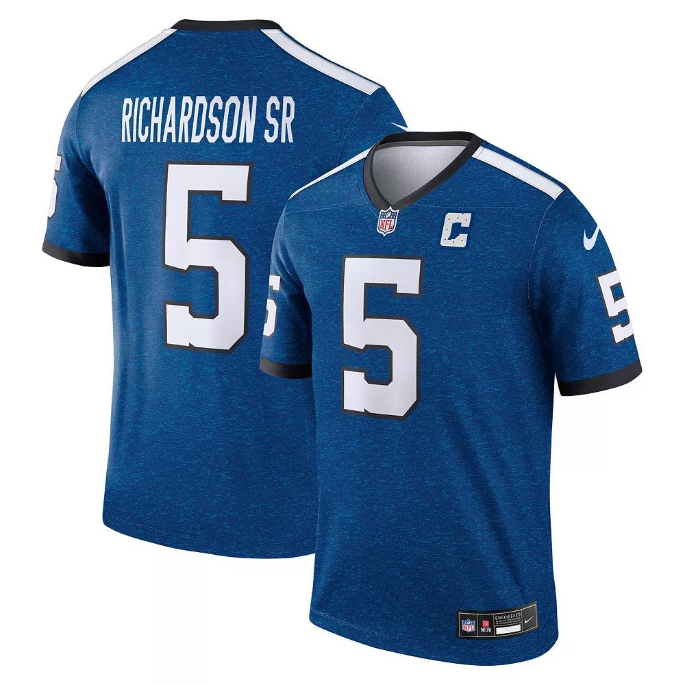 Men's Nike Anthony Richardson Sr. Royal Indianapolis Colts Alternate Indiana Nights Legend Jersey,  Product Image