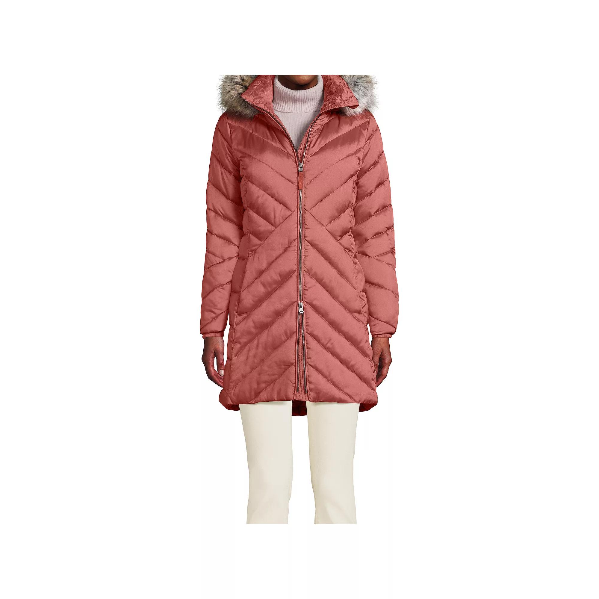 Women's Lands' End Insulated Plush Lined Winter Coat,  Product Image