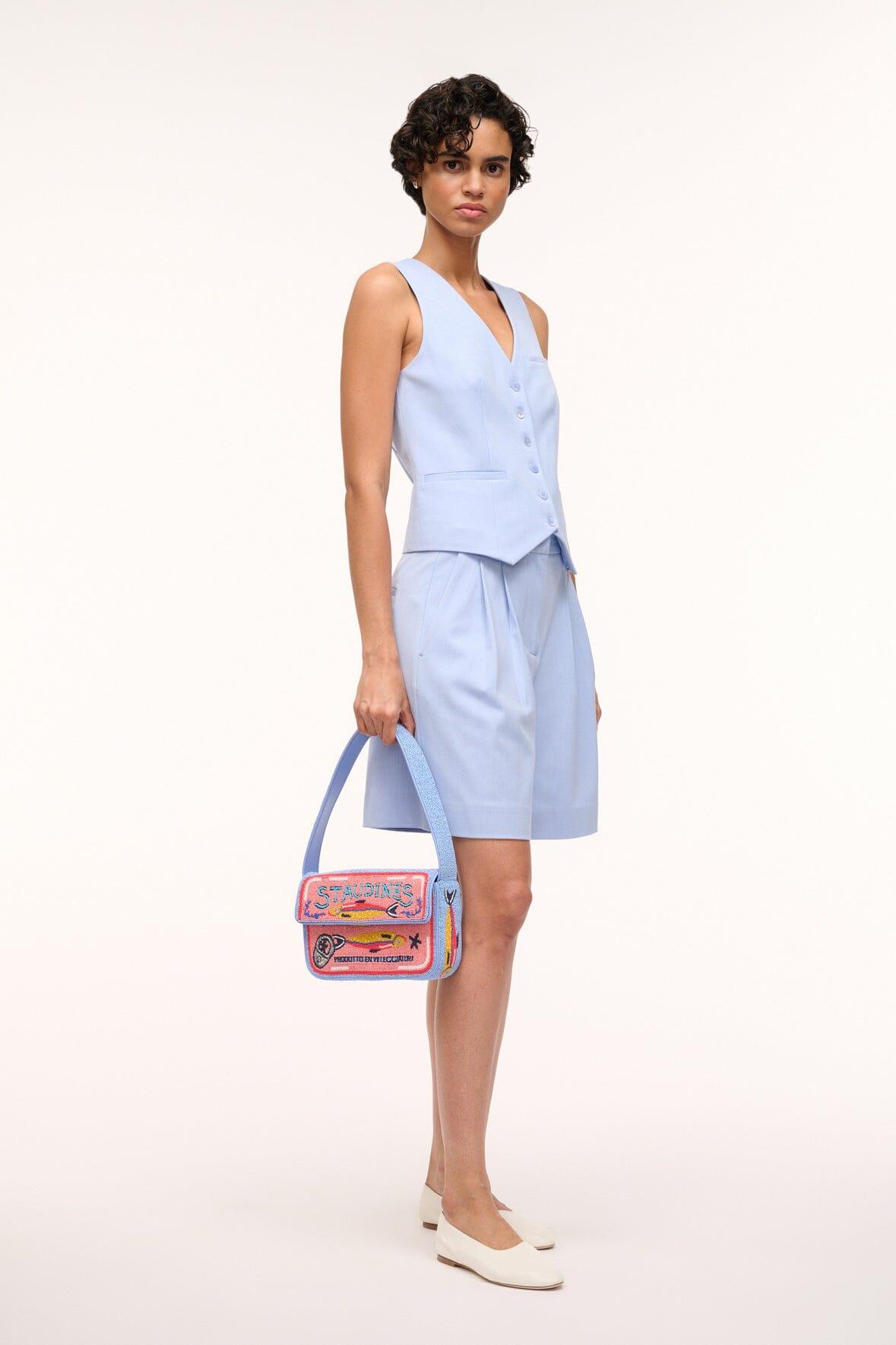 TOMMY BEADED BAG | STAUDINES PINK Product Image