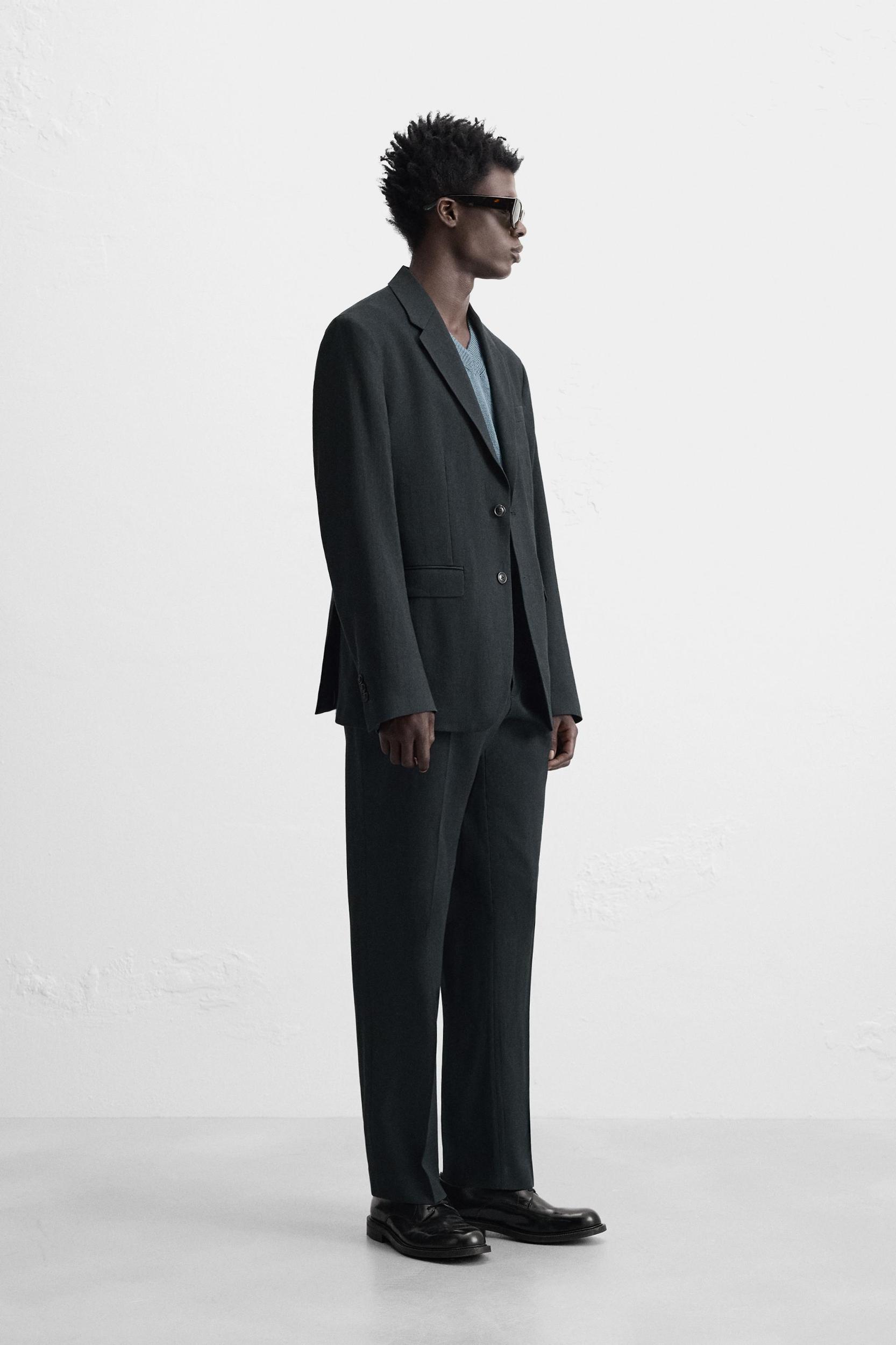 HEMP-WOOL SUIT BLAZER Product Image