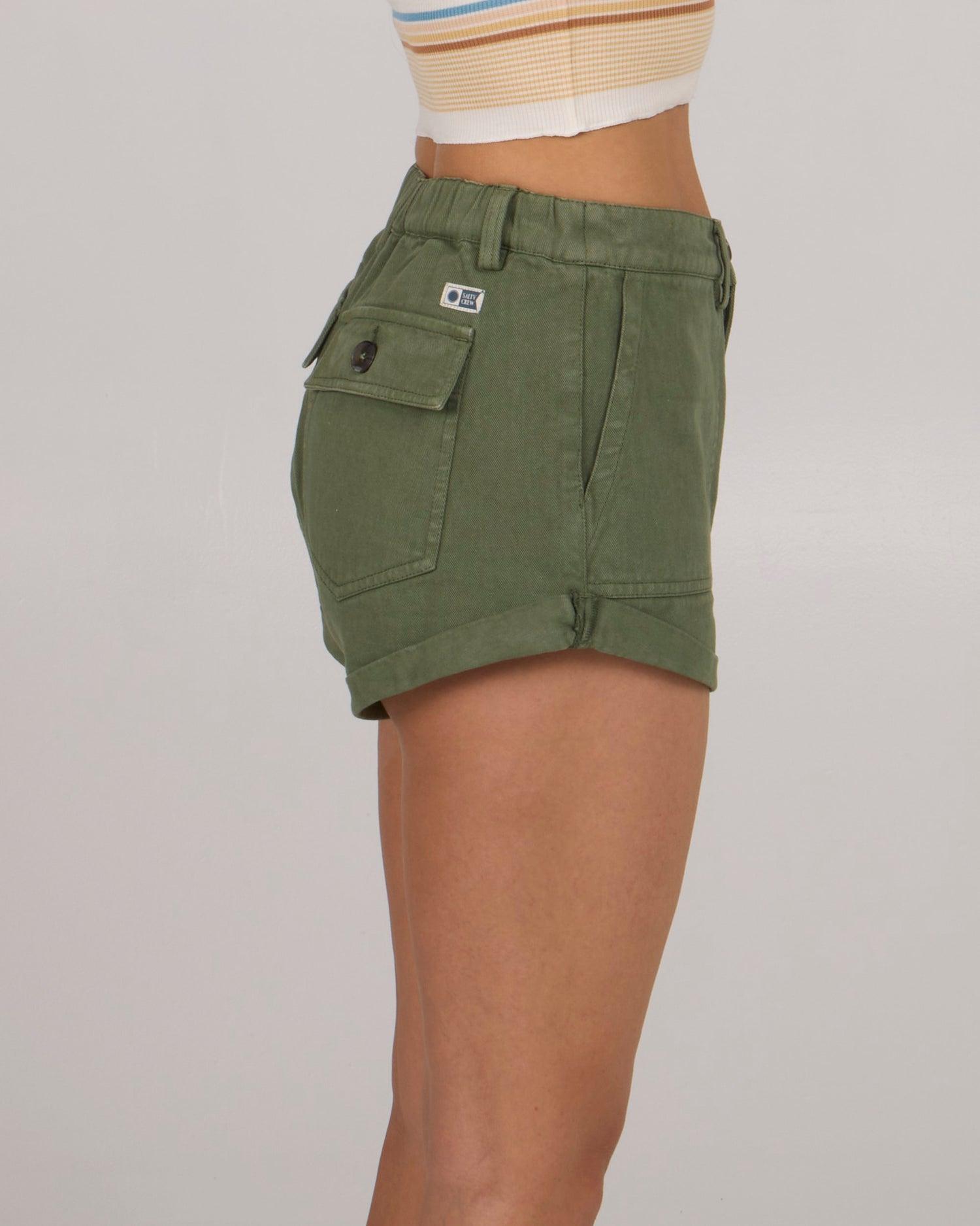 Trail Short - Olive Product Image