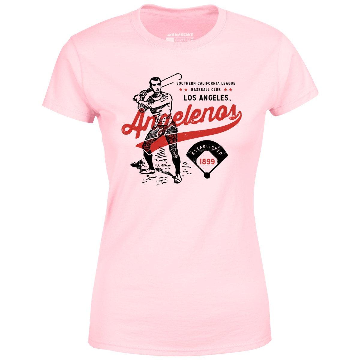 Los Angeles Angelenos - California - Vintage Defunct Baseball Teams - Women's T-Shirt Female Product Image