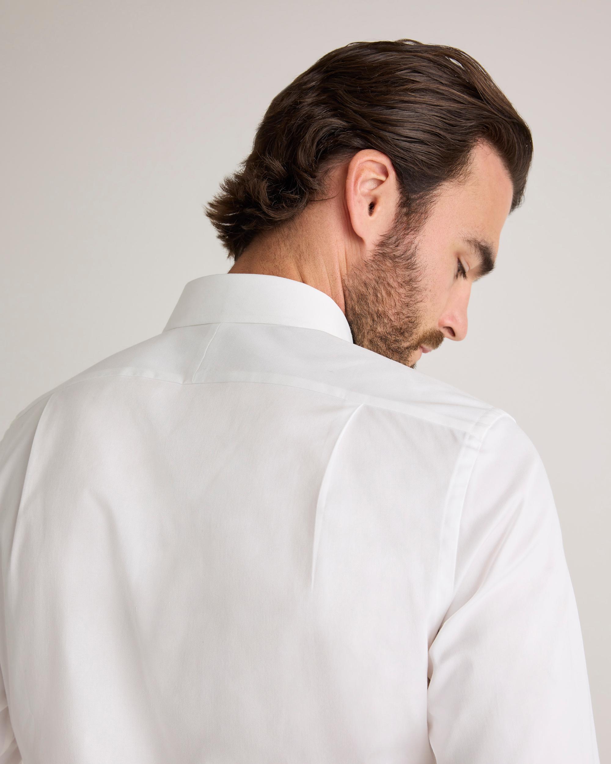 Quince | Men's Stretch Twill Dress Shirt Organic Cotton Product Image