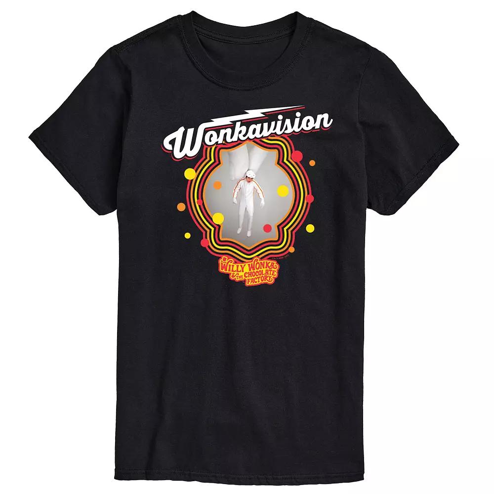 Men's Willy Wonka Wonkavision Graphic Tee,  Product Image