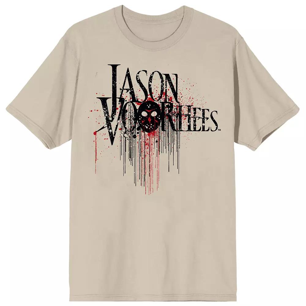 Men's Friday The 13th Jason Tee, Size: XL, Beige Product Image