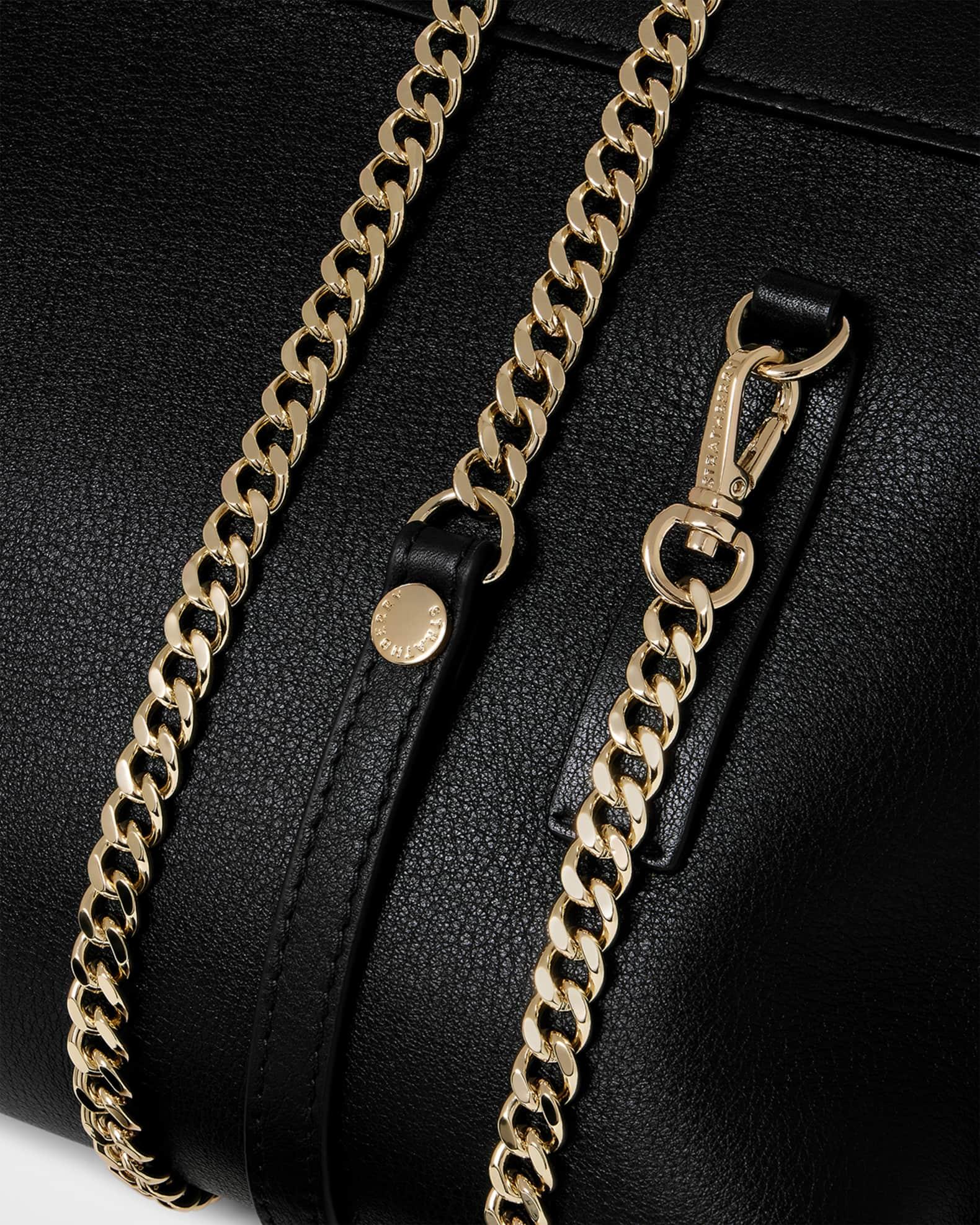 East-West Mini Snake-Embossed Leather Crossbody Bag Product Image